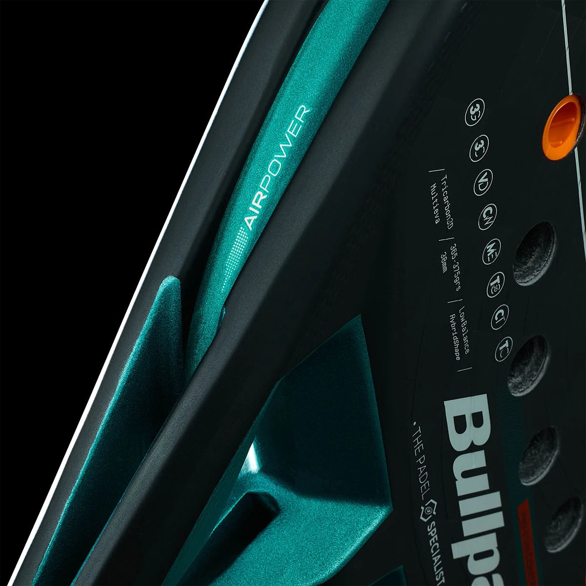 RAQUETA PADEL BULLPADEL HACK 04 HYBRID 2025