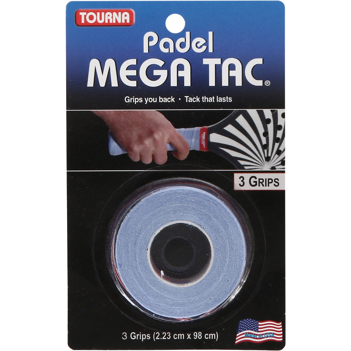 SOBREGRIPS TOURNA MEGATAC PADEL x3
