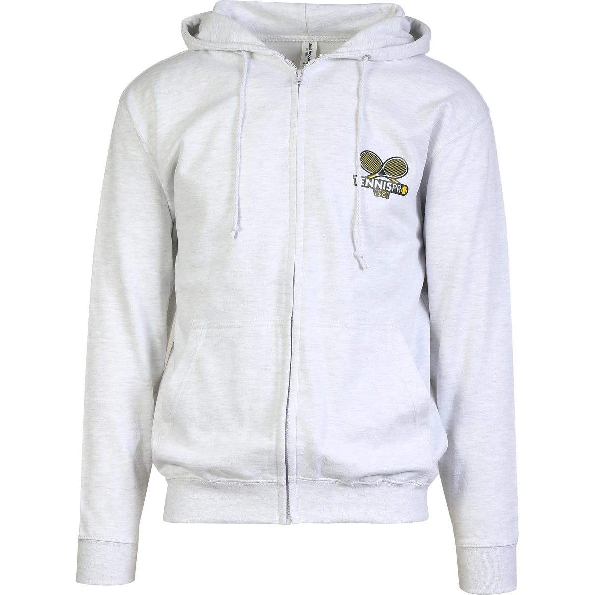 SUDADERA TENISPRO UNISEX CON CAPUCHA Y CREMALLERA COMPLETA