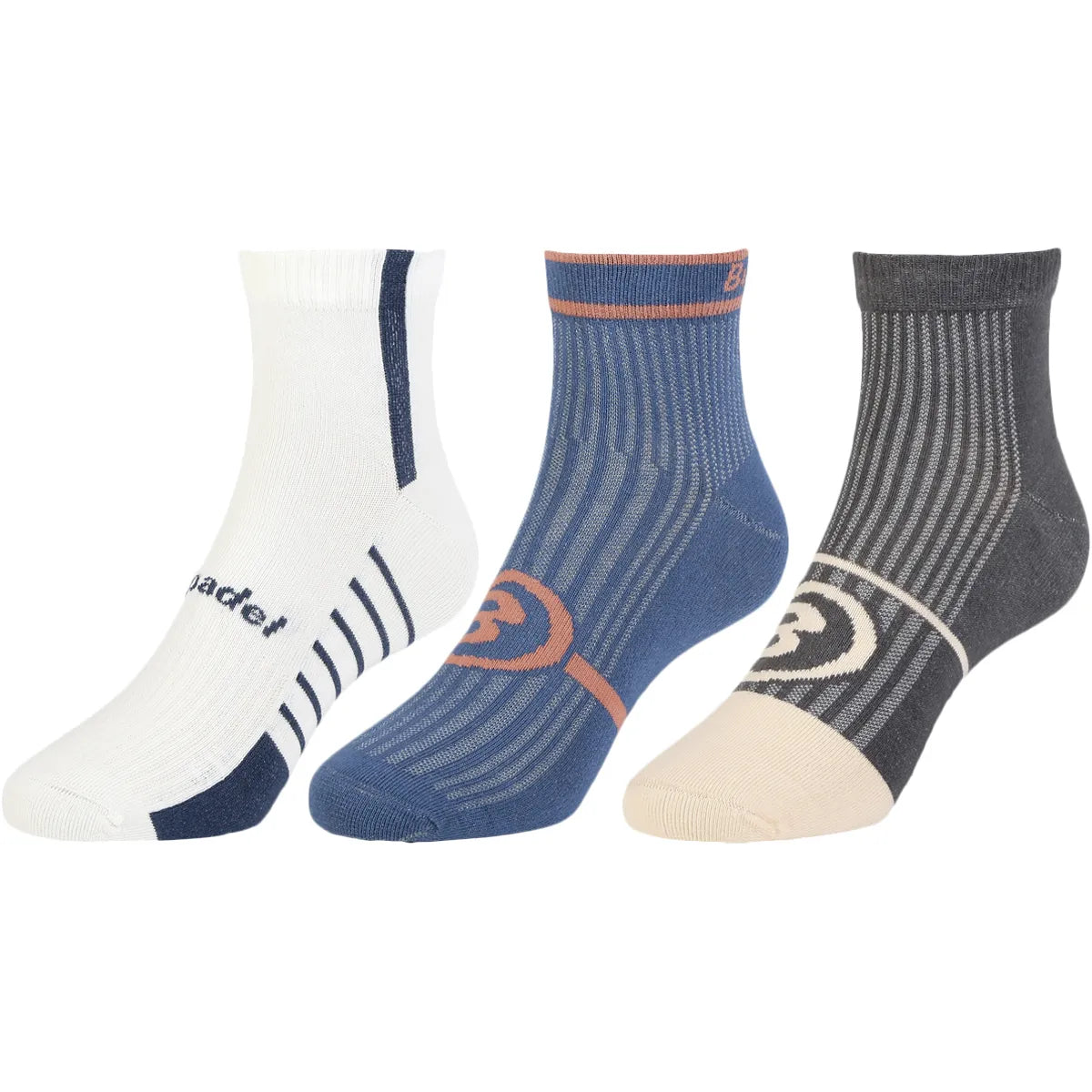 3 PARES DE CALCETINES BULLPADEL MUJER BP256 I (LOW)