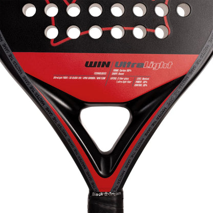 RAQUETA DE PÁDEL BLACK CROWN WIN ULTRA LIGHT