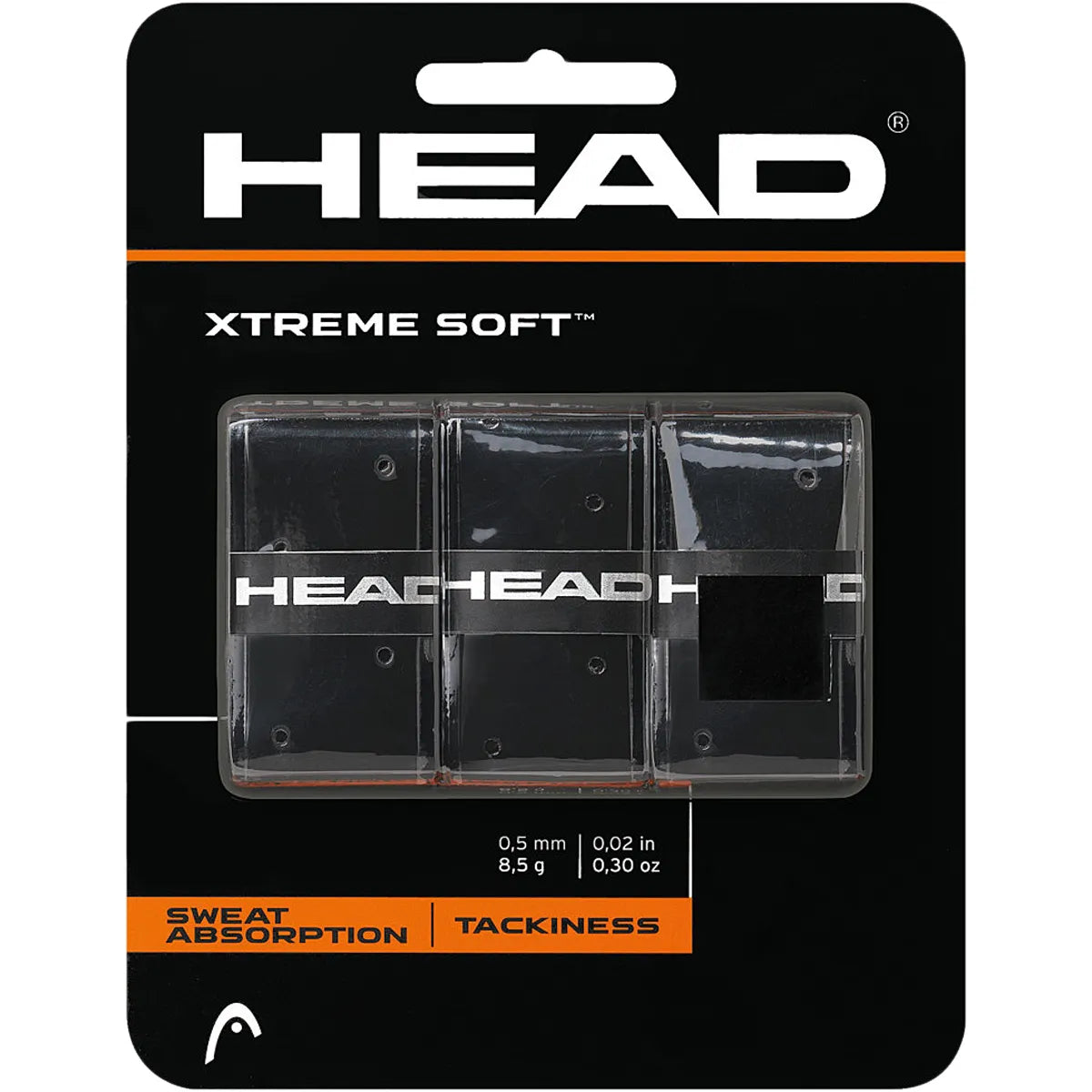 SOBREGRIPS HEAD XTREME SOFT x3