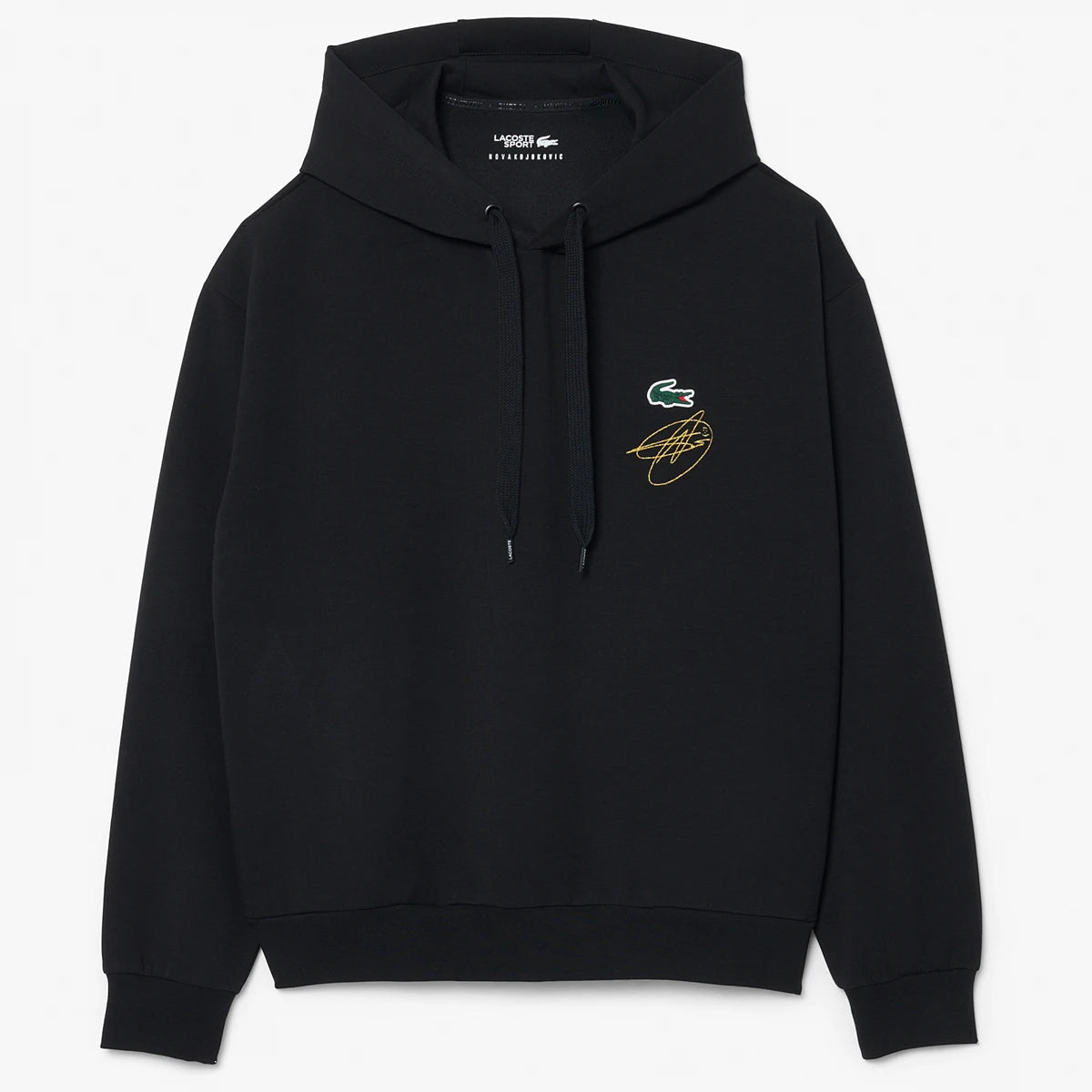 SUDADERA CON CAPUCHA LACOSTE DJOKOVIC ON COURT