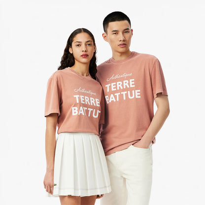 CAMISETA LACOSTE ROLAND GARROS CLAY