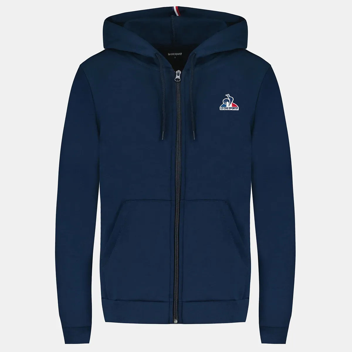 SUDADERA LE COQ SPORTIF MUJER ESSENTIEL FZ CON CAPUCHA