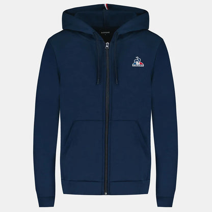SUDADERA LE COQ SPORTIF MUJER ESSENTIEL FZ CON CAPUCHA