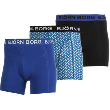 PACK DE 3 BOXERS BJORN BORG ALGODÓN ELÁSTICO