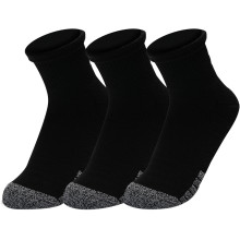 PACK DE 3 PARES DE CALCETINES UNDER ARMOUR UNISEX HEATGEAR QUARTER