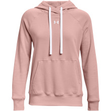 SUDADERA UNDER ARMOUR MUJER RIVAL FLEECE CON CAPUCHA