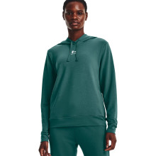SUDADERA UNDER ARMOUR MUJER RIVAL TERRY CON CAPUCHA