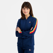 SUDADERA LE COQ SPORTIF MUJER FULL ZIP SAISON N°1