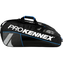 RAQUETERO THERMO PRO KENNEX DOBLE BLACK/BLUE