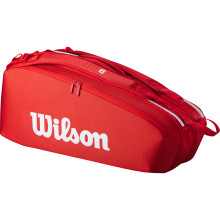 WILSON SUPER TOUR BAG RED 2025 6