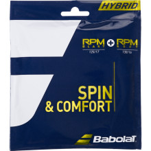 CORDAJE BABOLAT HYBRIDE RPM BLAST (1.25MM) + RPM SOFT (1.30MM)