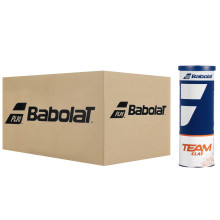 CAJA DE 30 BOTES DE 3 PELOTAS BABOLAT TEAM CLAY