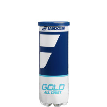 BOTE DE 3 PELOTAS BABOLAT GOLD ALL COURT