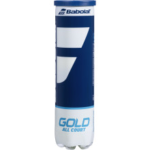 BOTE DE 4 PELORAS BABOLAT GOLD ALL COURT