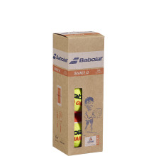TUBO DE 3 PELOTAS BABOLAT NARANJA