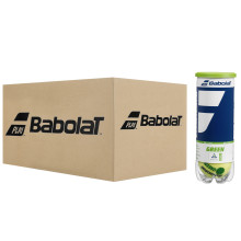 CAJA DE 24 BOTES DE 3 PELOTAS BABOLAT GREEN 