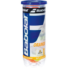 TUBO DE 3 PELOTAS BABOLAT NARANJA