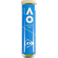 TUBO DE 4 BOLAS DUNLOP AUSTRALIAN OPEN