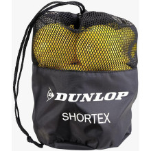 SACHET DE 12 BALLES DUNLOP EN MOUSSE SHORTEX