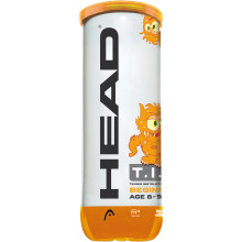 BOTE DE 3 PELOTAS HEAD TIP NARANJA