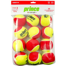 BOLSA 12 PELOTAS PRINCE STAGE 3 RED FELT