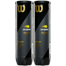 BIPACK DE 4 BOLAS WILSON US OPEN