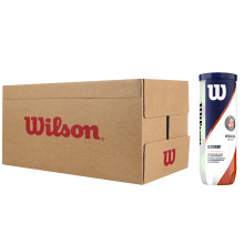 CAJA DE 24 BOTES DE 3 PELOTAS WILSON ROLAND GARROS OFFICIAL CLAY