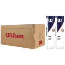 CAJA DE 9 BIPACKS DE 4 PELOTAS WILSON ROLAND GARROS ALL COURT