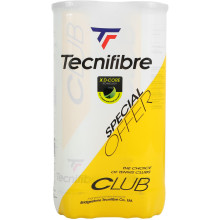 BIPACK DE 4 PELOTAS TECNIFIBRE CLUB