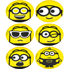 PAQUETE DE 6 DIANAS WILSON MINIONS