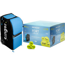 PACK SLINGER GRAND SLAM PACK+CAJA DE 72 PELOTAS (SIN PRESIÓN) SLINGER BY DUNLOP FORT XTRA LIFE