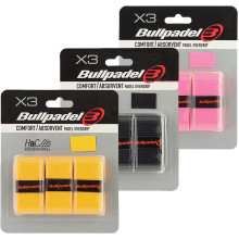 PACK DE 3 SOBREGRIPS BULLPADEL GB1201