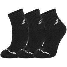 3 PARES DE CALCETINES BABOLAT QUARTER