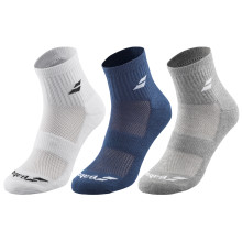 3 PARES DE CALCETINES BABOLAT QUARTER