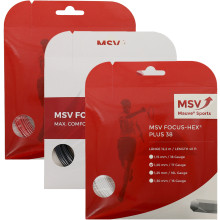 CORDAJE MSV FOCUS HEX PLUS 38 (12METROS)