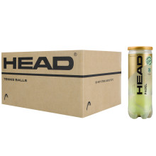 CAJA DE 24 BOTES DE 3 PELOTAS DE PÁDEL HEAD PRO S