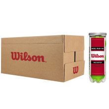 CAJA DE 24 BOTES DE 3 PELOTAS DE PÁDEL WILSON RUSH 100