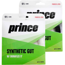 CORDAJE PRINCE SUPER SYNTHETIC GUT DURAFLEX 17 (12 METROS)