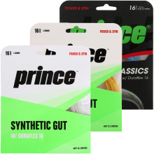 CORDAJE PRINCE SUPER SYNTHETIC GUT DURAFLEX 16 (12 METROS)