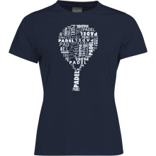 CAMISETA CABEZA MUJER PADEL