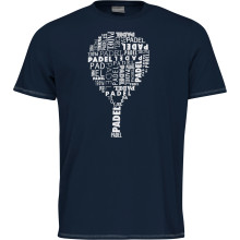 CAMISETA HEAD JUNIOR NIÑO TYPO PÁDEL