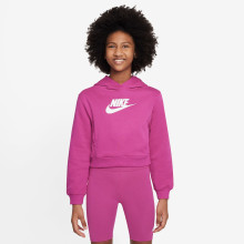 SUDADERA CON CAPUCHA NIKE JUNIOR NIÑA CLUB FLEECE CROP