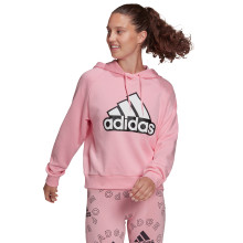 SUDADERA ADIDAS MUJER 3 STRIPES CON CAPUCHA