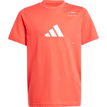 ADIDAS JUNIOR BOYS GRAPHIC TENNIS T-SHIRT
