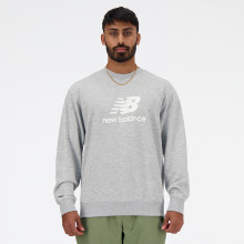 SUDADERA NEW BALANCE ESSENTIALS FRENCH TERRY LOGO CREW