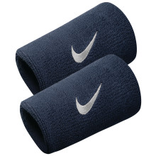 MUÑEQUERAS NIKE SWOOSH DOBLE ANCHO