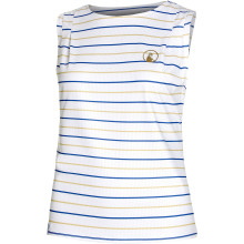 CAMISETA DE TIRANTES QUIET PLEASE MUJER RETRO POACH STRIPE
